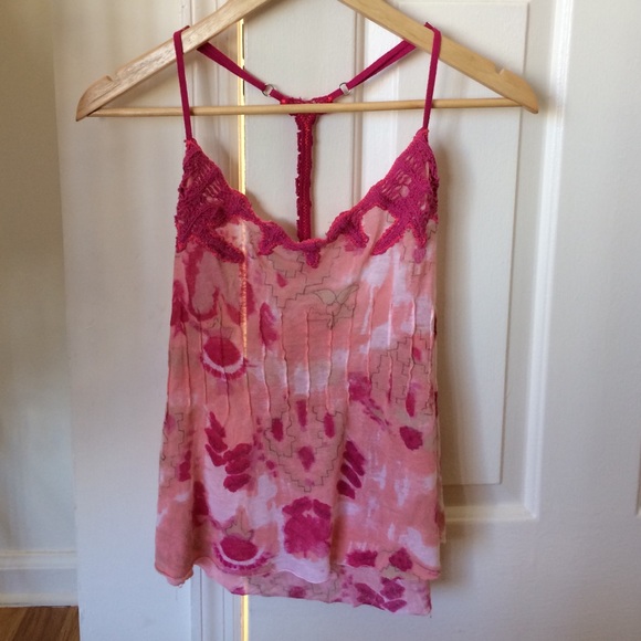 Free People Y-back adjustable tank