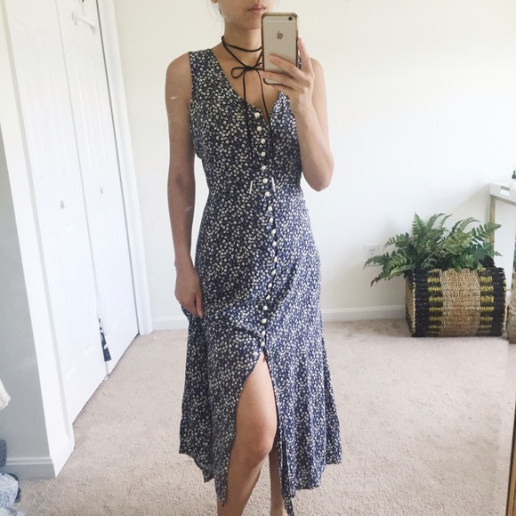 ✖️SOLD IN BUNDLE✖️Vintage Dainty Floral Tank Dress