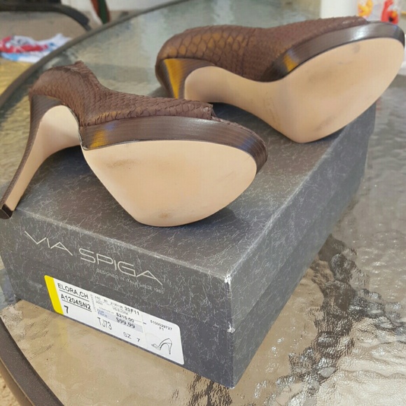 Via Spiga Italian Designer Heels sz. 7 Elora - Picture 2 of 4