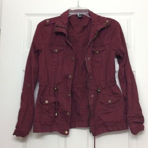 Drawstring Waist Jacket