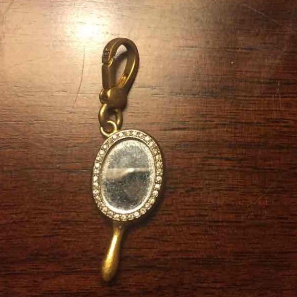 Juicy Couture handheld mirror charm