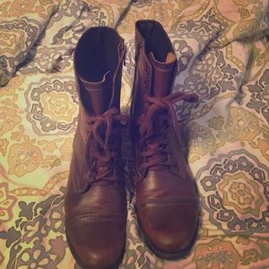 Steve Madden Combat Boots