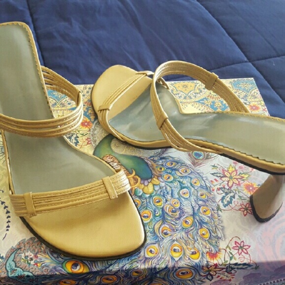 Nine West Gold Sandal