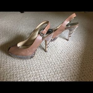 Michael Kors Sling Leather Heels