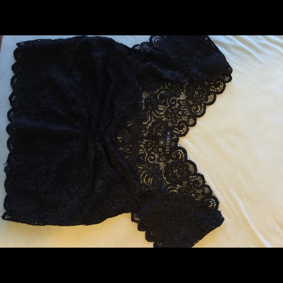 Lace crop top