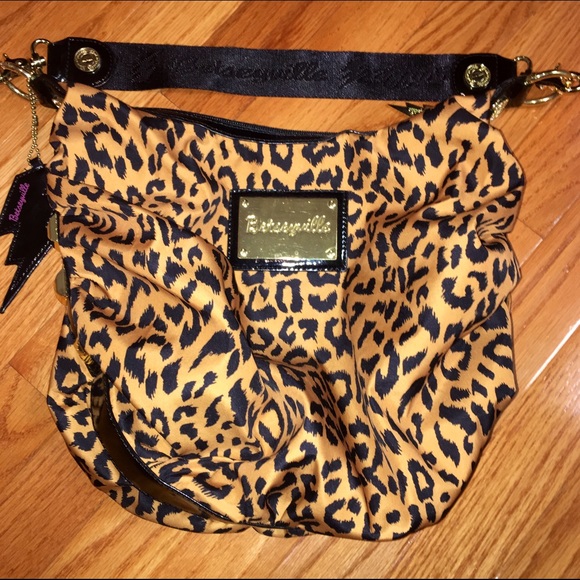 Betsey Johnson Betseyville Spotted Cheetah Bag