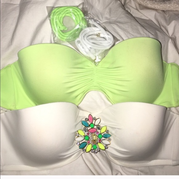 Just White Bandeau Reserved for @avadom