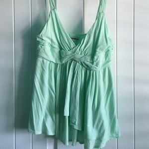 Ruched front tank top only white one available