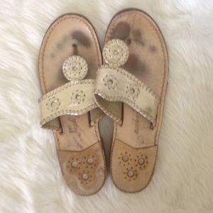 Platinum Jack Rogers Sandals