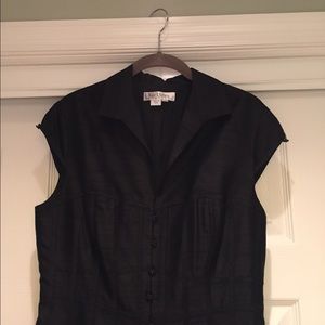 100% silk Kay Unger evening dress.