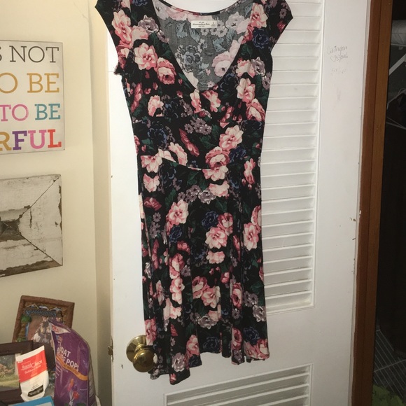 floral skater dress