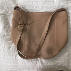 Coach Sonoma leather bucket bag - natural color