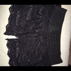 Crochet scalloped shorts