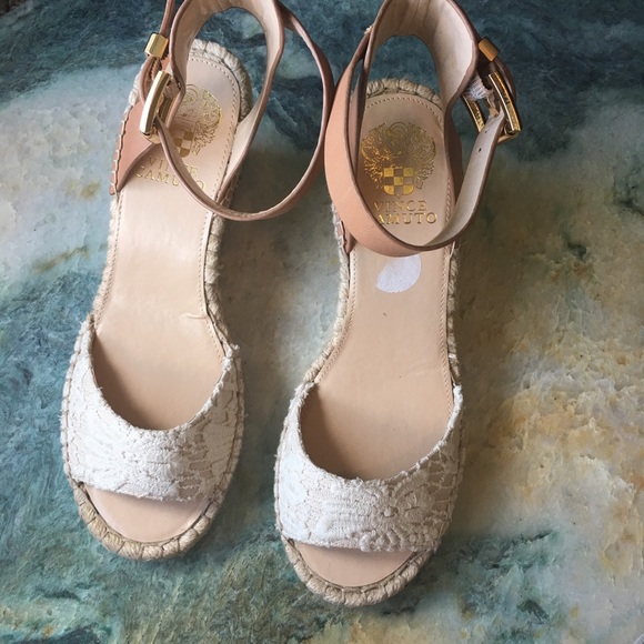 Vince Camuto Shoes - Vince Camuto Lace Espadrille Wedges Vince Camuto Shoes - Vince Camuto Lace Espadrille Wedges