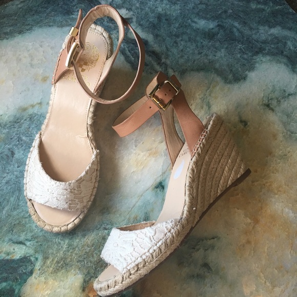 Vince Camuto Shoes - Vince Camuto Lace Espadrille Wedges Vince Camuto Shoes - Vince Camuto Lace Espadrille Wedges