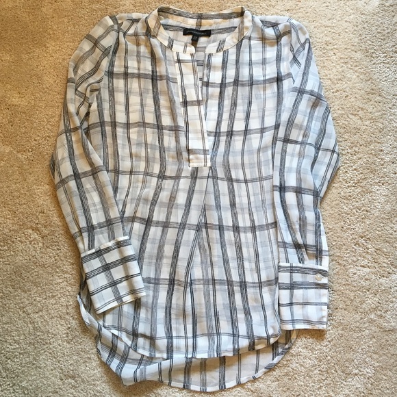 Banana Republic sheer blouse, size XS