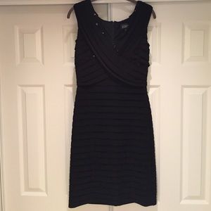 Black cocktail dress