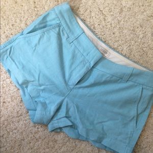J.Crew light blue shorts