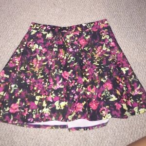 floral skater skirt!