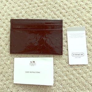 Brand new Coach Cardholder