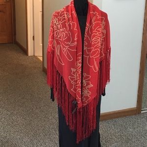 Andy Warhol silk shawl