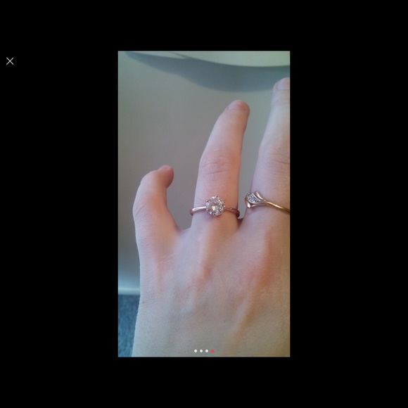 High quality 18K rose Gold Plated ring - Picture 4 of 4