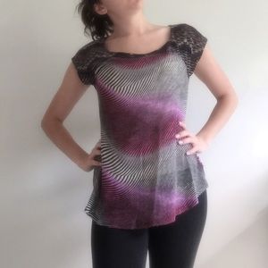 Charlotte Russe Tops - Charlotte Russe Graphic Top Charlotte Russe Tops - Charlotte Russe Graphic Top