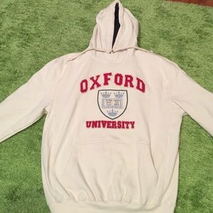 Oxford University Long Sleeve Sweatshirt with Hood