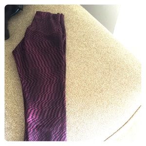 Lululemon high rise wunderunder crops