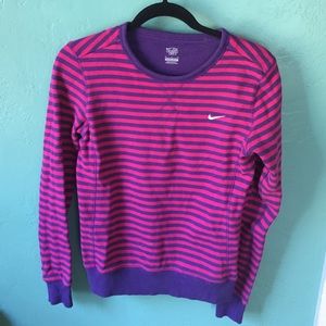 Purple/Pink Nike Pull over