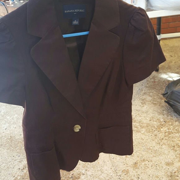 Banana Republic short sleeve blazer - Picture 4 of 4