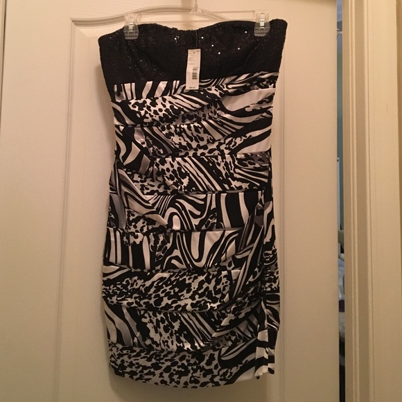 Ruby Rox animal print dress