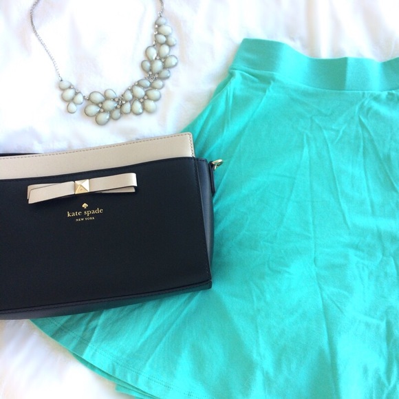 PINK Victoria's Secret Dresses & Skirts - NWOT Light Teal Skater Skirt