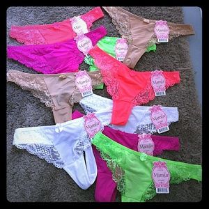 Lot of thong panties