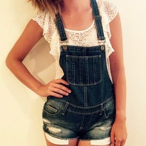 Overall Shorts