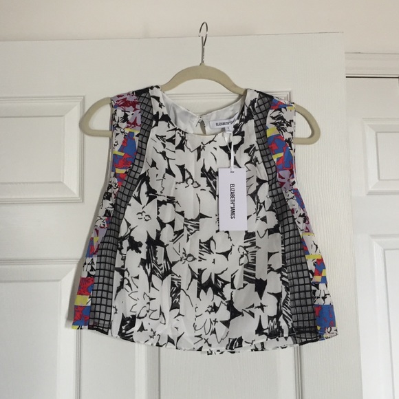 Elizabeth and James top