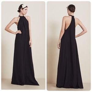 Reformation Isabel dress in black size M