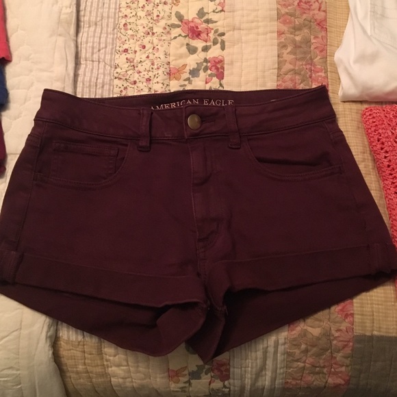 American Eagle Hi-Rise Shorties