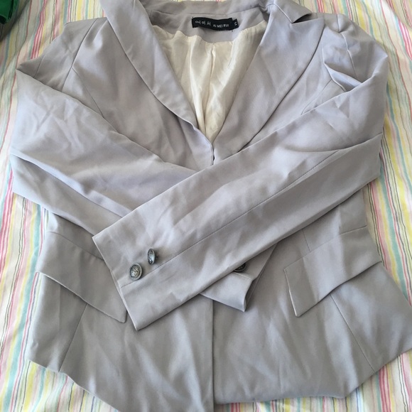 Gray Blazer