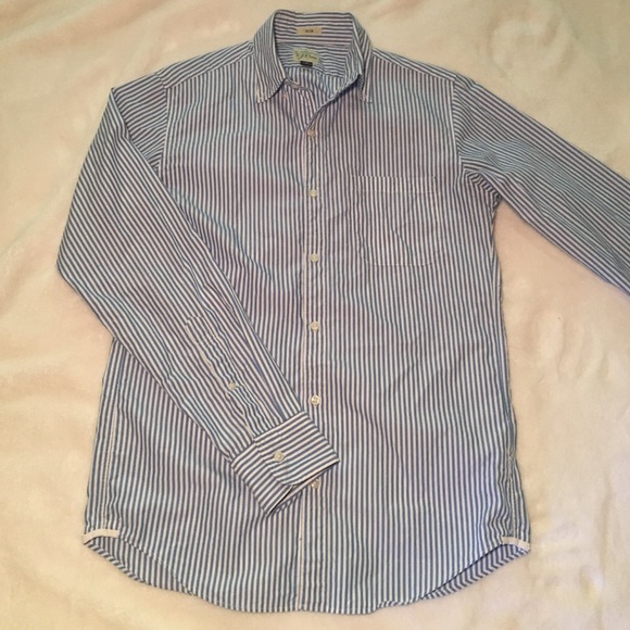 Long Sleeve Stripped J. Crew Button Up (S)