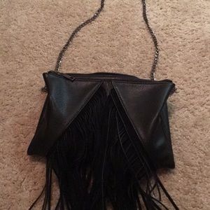 Fringe purse