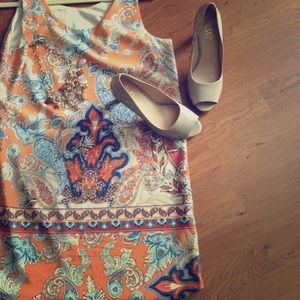 Looking for nude peep toe heels?