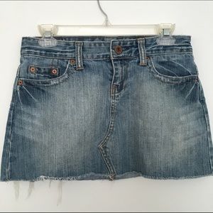 American Eagle denim miniskirt