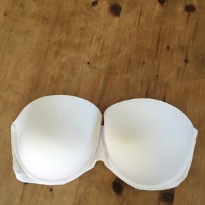 PINK strapless push up bra