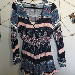 Never been worn Patterned Romper from Cotton On