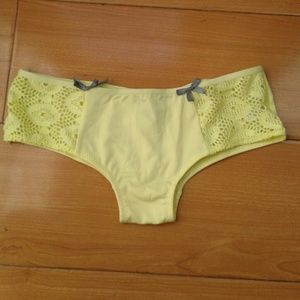 Yellow brand new sexy underwear