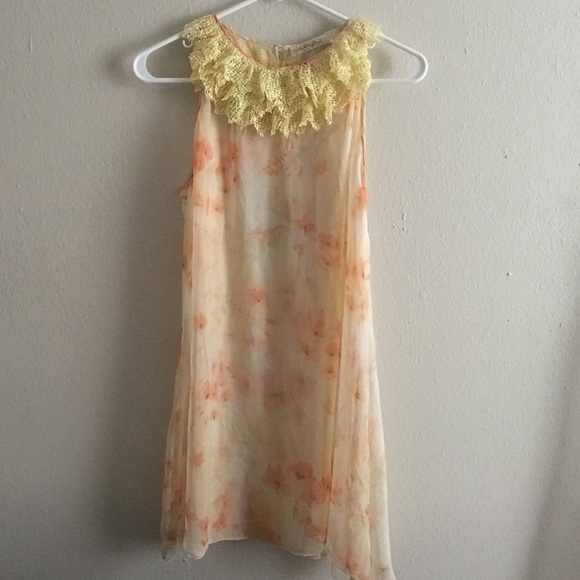 OOAK Cecilia Fadul 100% Silk Sheer Dress or Top
