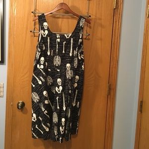 Glow in the Dark Skeleton Dress