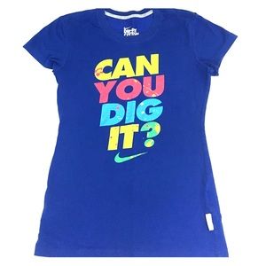 Nike Dri-Fit Cotton Tee "Can You Dig It?"