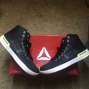 Reebok Powerlifting high top.